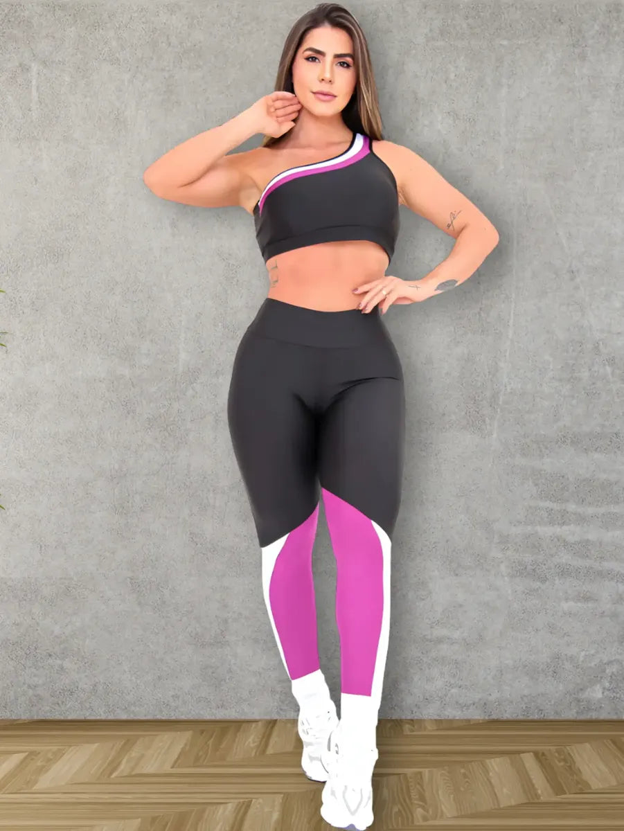 Conjunto Fitnes Legging Zero Tranparência