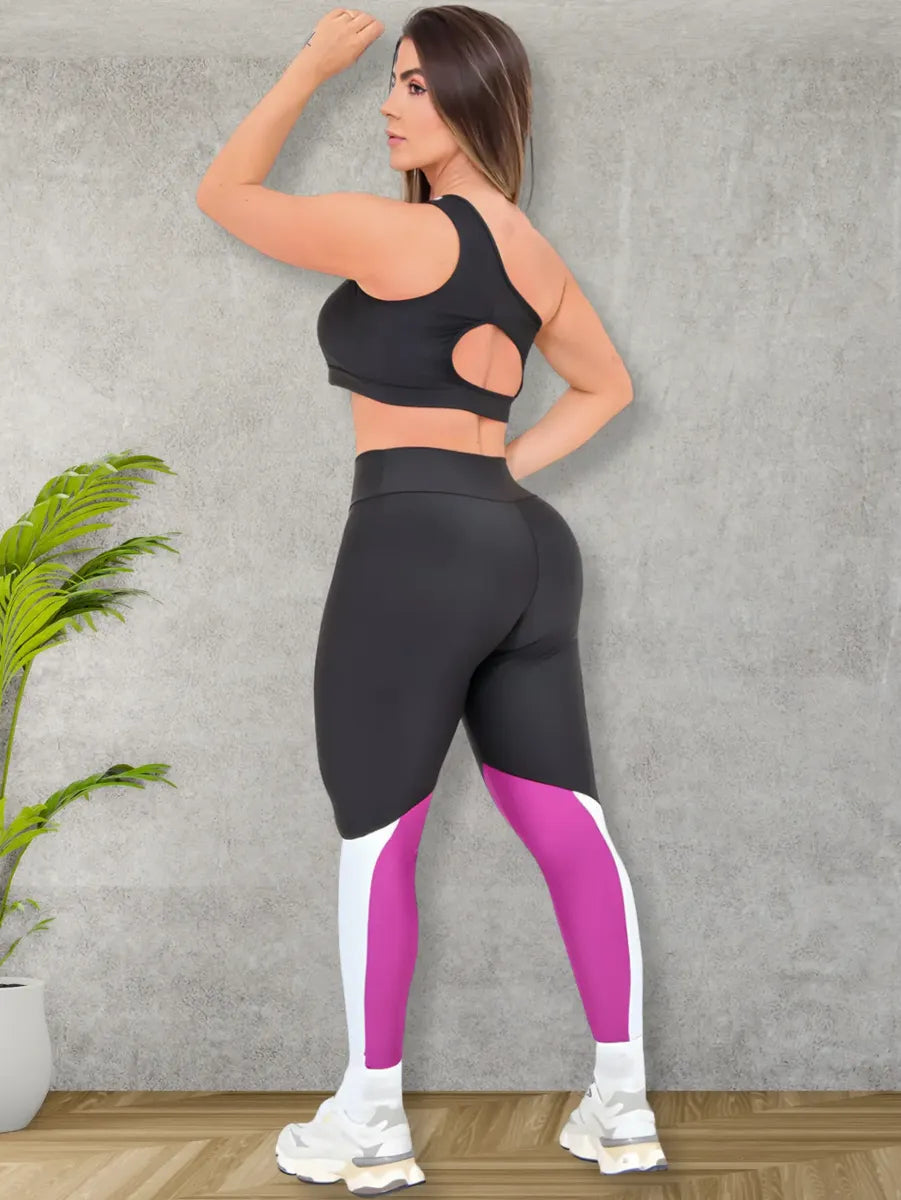 Conjunto Fitnes Legging Zero Tranparência