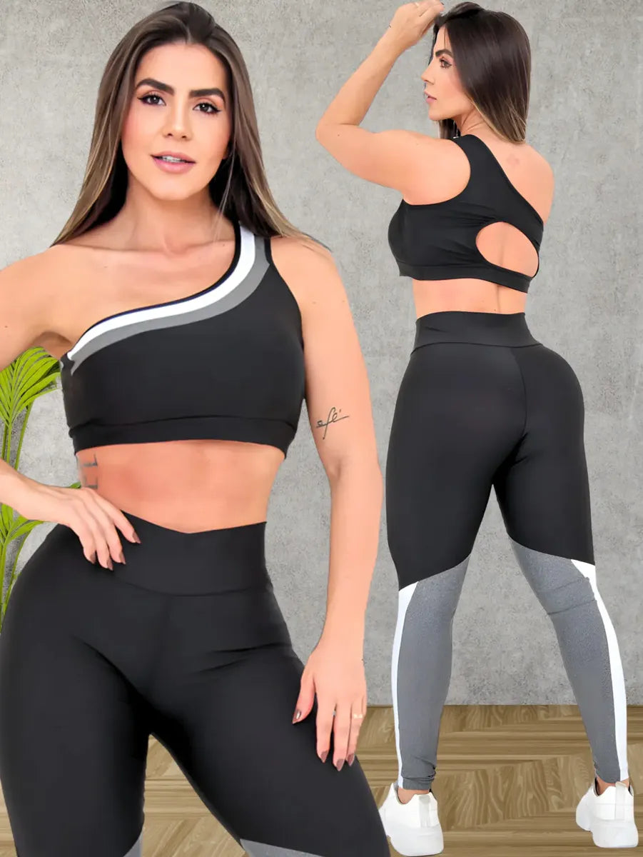 Conjunto Fitnes Legging Zero Tranparência