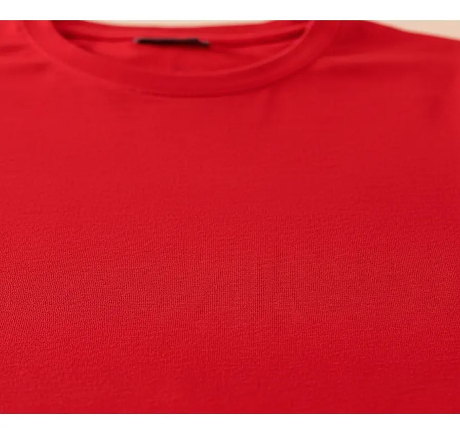 Camiseta T-shirt Feminina Basica 100% Algodão Lisa Blusa