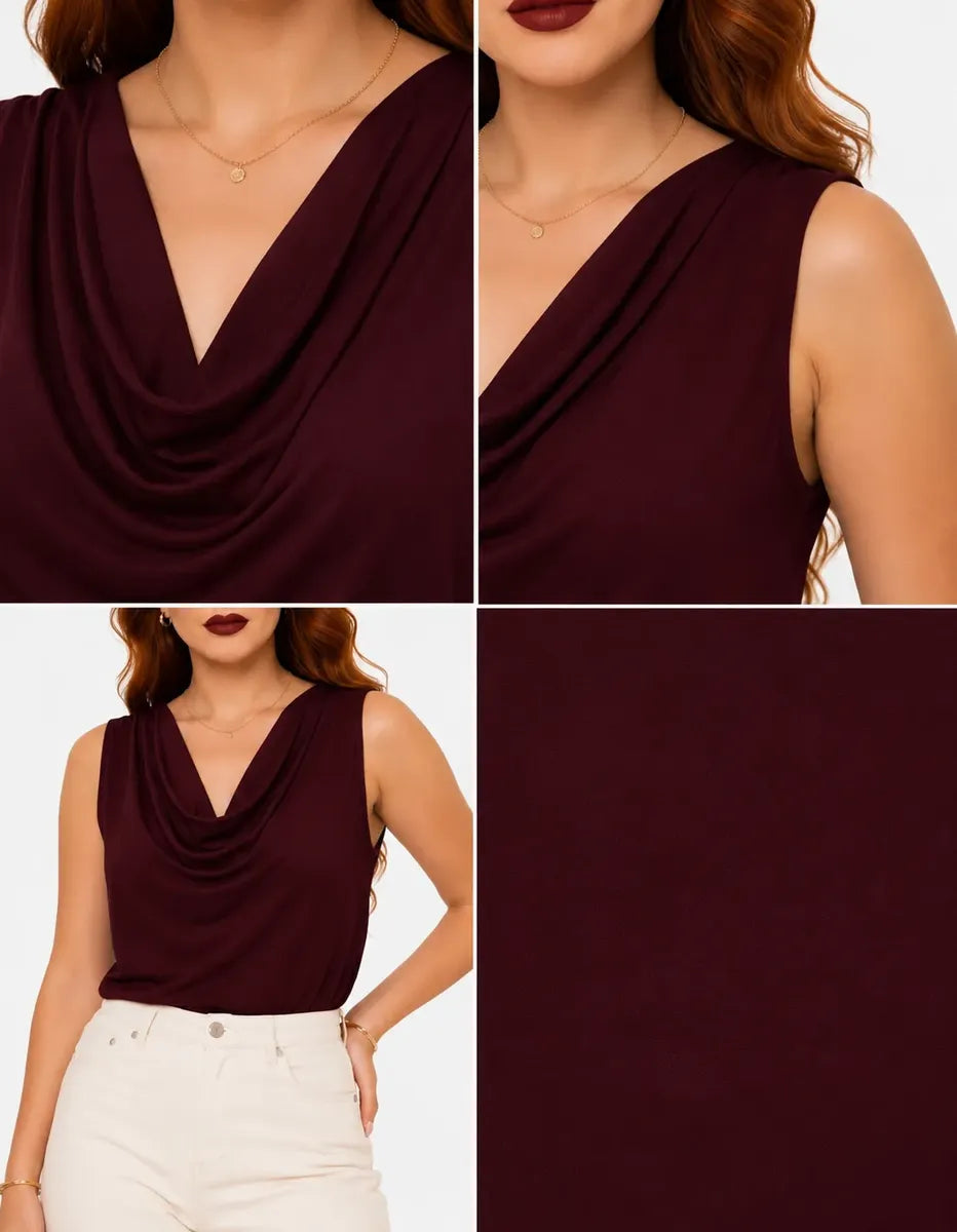 Blusa Multiforme Feminina Elegante Varias Formas Luxo