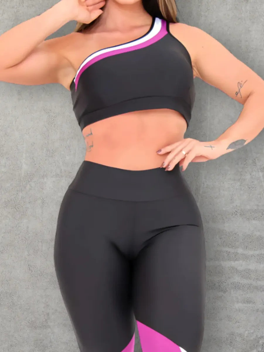 Conjunto Fitnes Legging Zero Tranparência