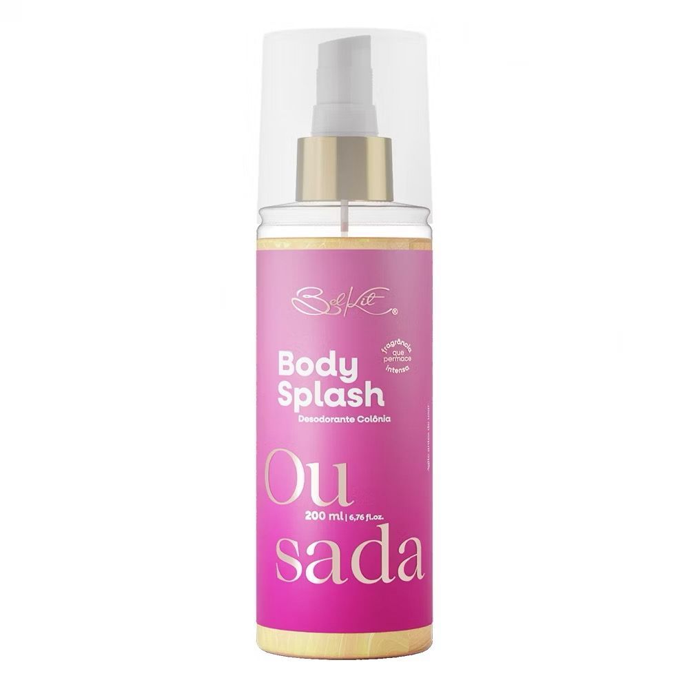 Body Splash FEMININO - 200ml - Perfume Colonia Desodorante Corporal Alta Fixação Dia e Noite