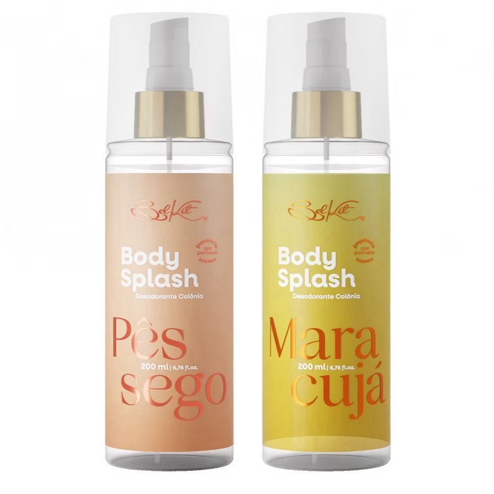 Body Splash FEMININO - 200ml - Perfume Colonia Desodorante Corporal Alta Fixação Dia e Noite
