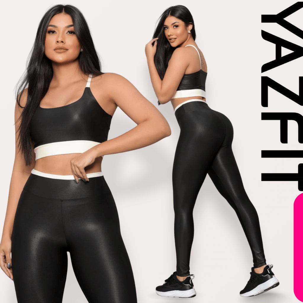 Conjunto Fitness Legging Top Calça