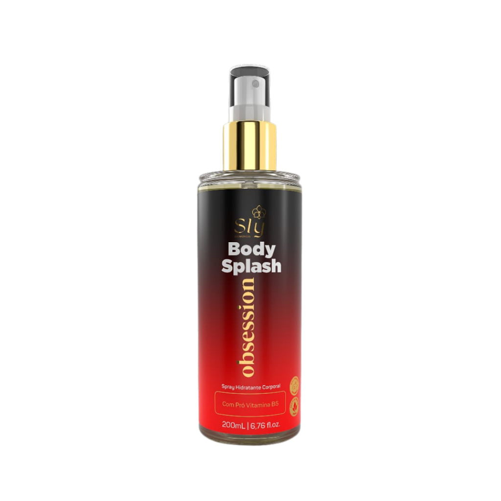 Body Splash Spray Desodorante Corporal Sly Pure Nature Cosméticos 200ml
