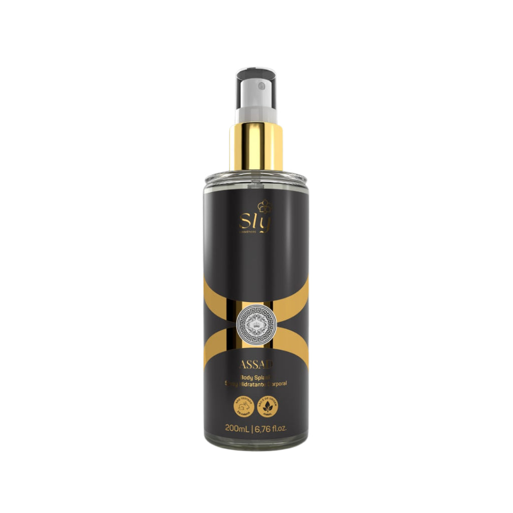 Body Splash Spray Desodorante Corporal Sly Pure Nature Cosméticos 200ml