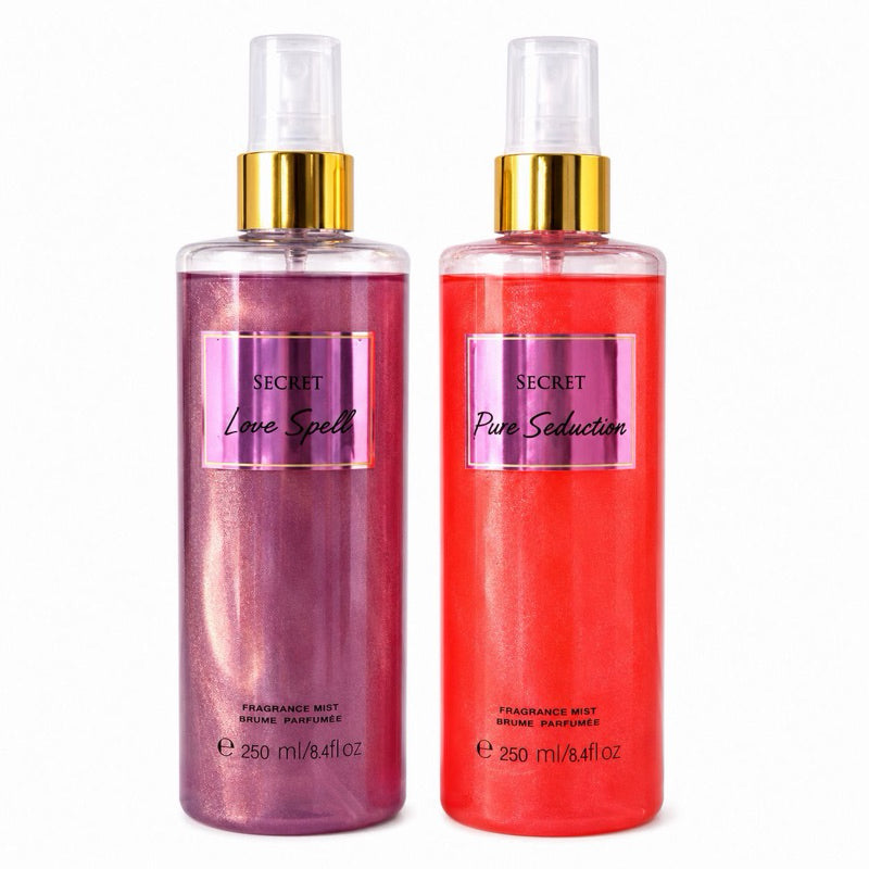 Body Splash 250ml Kit com 2 Unidades Escolha o Aroma