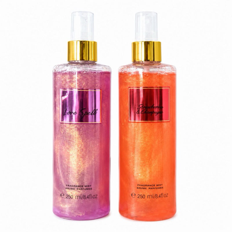 Body Splash 250ml Kit com 2 Unidades Escolha o Aroma