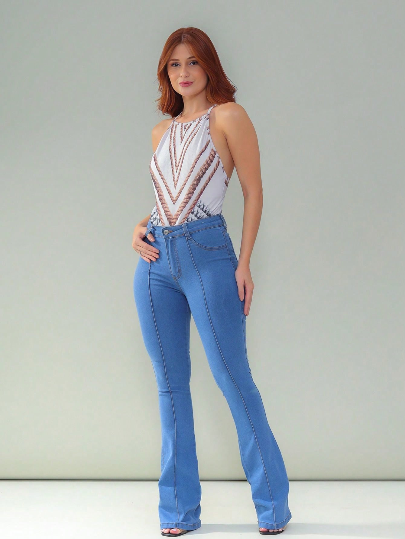 Calça Jeans Flare Premium
